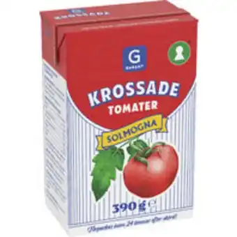 Willys Tomater krossade i tomatjuice erbjuda