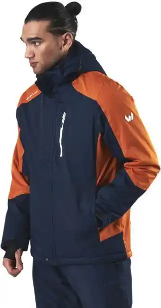Sportamore Maison 4-way stretch ski jacket w-pro 15000 blue erbjuda