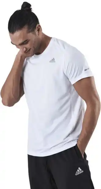 Sportamore Adidas run it tee men white erbjuda