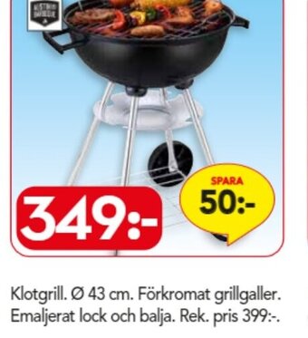 Bo Ohlsson Klotgrill erbjuda