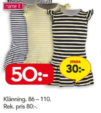 Bo Ohlsson Klänning 86-110 erbjuda