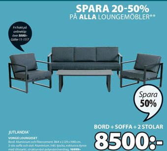 JYSK Vonge Loungeset erbjuda