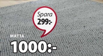 JYSK Rabbesiv Matta erbjuda