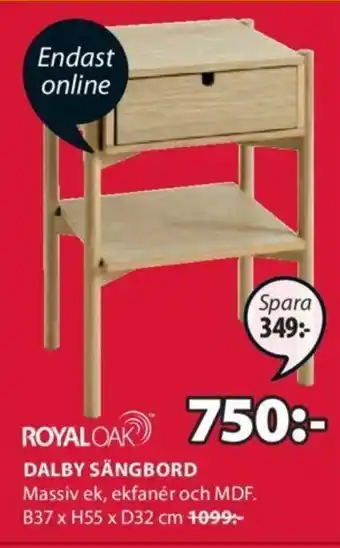 JYSK Dalby Sångbord erbjuda
