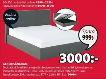 JYSK Alnor Sångram erbjuda