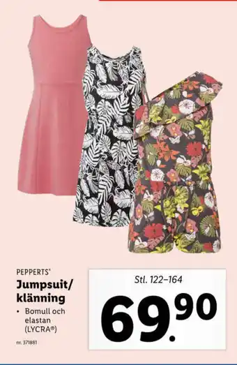 Lidl Jumpsuit Klänningar erbjuda
