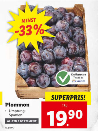 Plommon