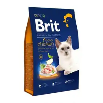 Animail Brit premium by nature cat indoor chicken (8 kg) erbjuda