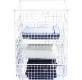 Startpaket basic elfa 740x550mm med 4 trådbackar vit, 745510