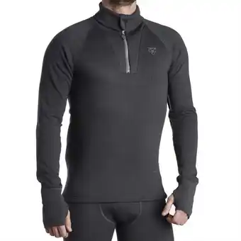 Outnorth Men's polo zip grey melange erbjuda
