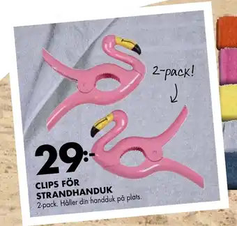 Clips För Strandhanduk