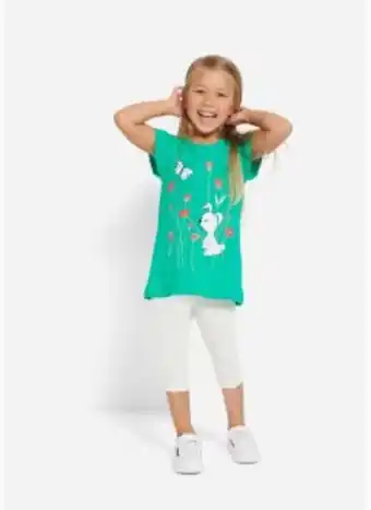 Bonprix Topp och leggings för flickor (2 delar), med ekologisk bomull erbjuda