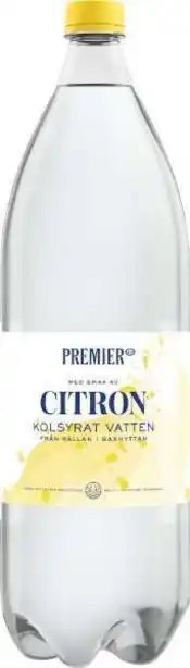 City Gross Kolsyrat vatten citron erbjuda