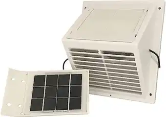 Clas Ohlson Solventilator sunwind minivent med separat solpanel erbjuda