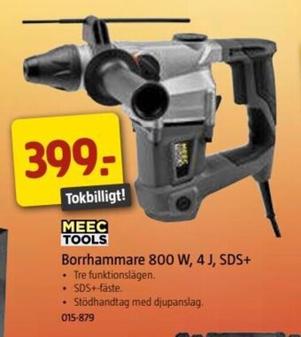 Jula Borrhammare 800 W, 4 J, SDS+ erbjuda