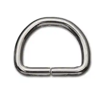 Halvrund ring, ø 25x19 mm
