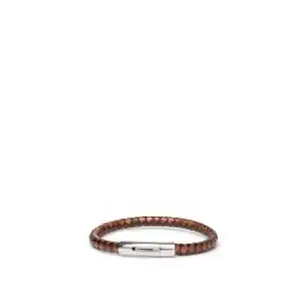 Brothers Läderarmband herr brun erbjuda