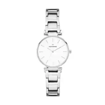 Smycka Modest 28 / ss linked strap white dial  erbjuda