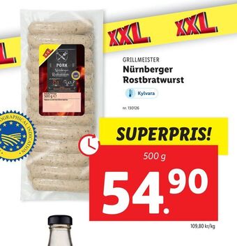 Lidl Grillmeister erbjuda