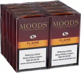 City Gross Ritmeester moods flame limpa erbjuda