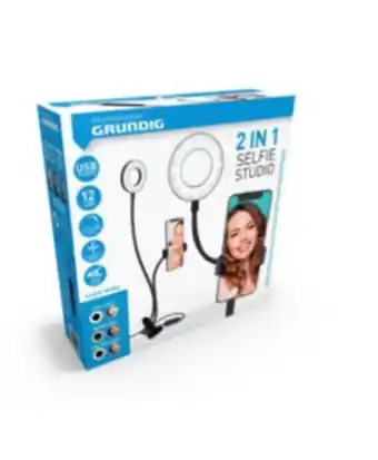 In & Finn Selfie lampa 2 in 1 erbjuda