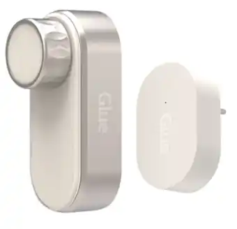 Elektroniskt ytterdörrlås glue smart lock