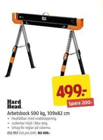 Jula Arbetsbock 590 kg, 109x82 cm erbjuda