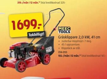 Jula Gräsklippare 2,0 kw, 41 cm erbjuda