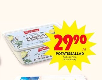 ICA Kvantum Rydbergs potatissallad erbjuda
