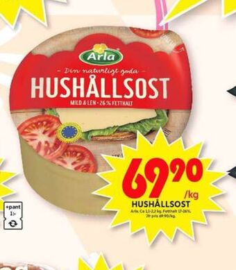 ICA Maxi Arla hushållsost erbjuda