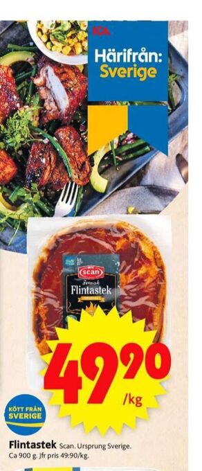 ICA Supermarket Scan flintastek erbjuda