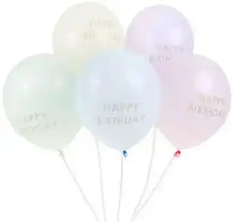 Jollyroom Talkingtables ballonger, pastel erbjuda