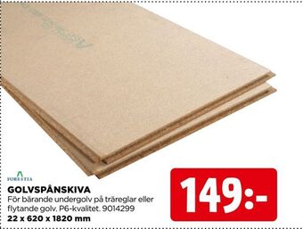 Jem&Fix Golvspånskiva erbjuda