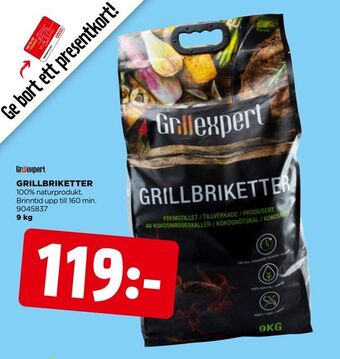 Jem&Fix Grillbriketter erbjuda
