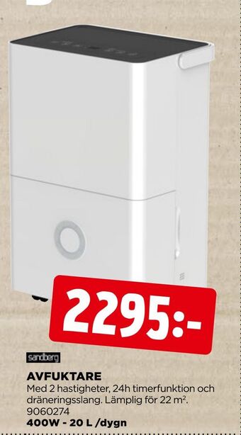 Jem&Fix Avfuktare erbjuda