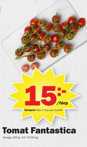 Pekås Tomat Fantastica erbjuda