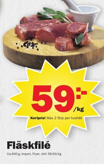 Pekås Fläskfilé erbjuda