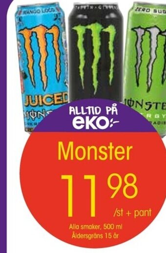 EKO Monster erbjuda