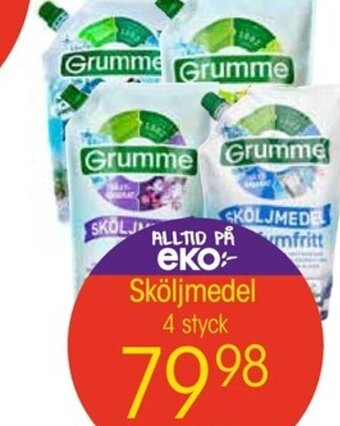 EKO Grumme Sköljmedel erbjuda