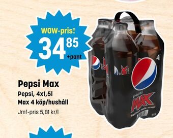 Eurocash Pepsi Max erbjuda