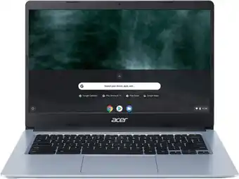 Acer chromebook 314 (cb314-1h-c4pu) bärbar dator med chrome os, intel® celeron® processor n4120, 4gb ram, 64gb emmc och touch