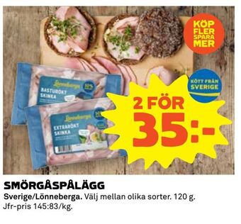 Coop Extra Smörgåspålägg erbjuda