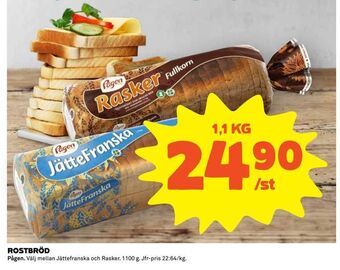 Coop Extra Rostbröd erbjuda