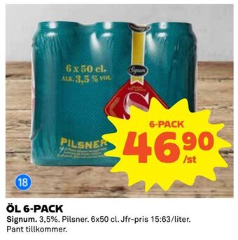 Coop Extra Öl 6-pack erbjuda