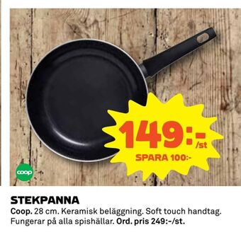 Coop Daglivs Stekpanna erbjuda