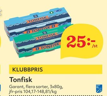 Hemköp Tonfisk erbjuda