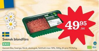 Hemköp Svensk blandfärs erbjuda