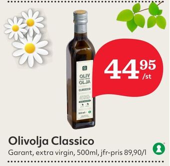 Hemköp Olivolja Classico erbjuda