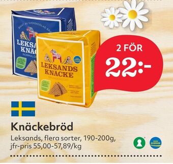 Hemköp Knäckebröd erbjuda