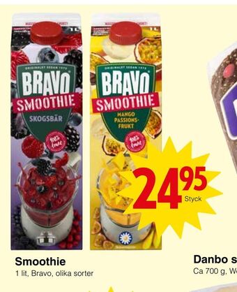 Matöppet Smoothie erbjuda